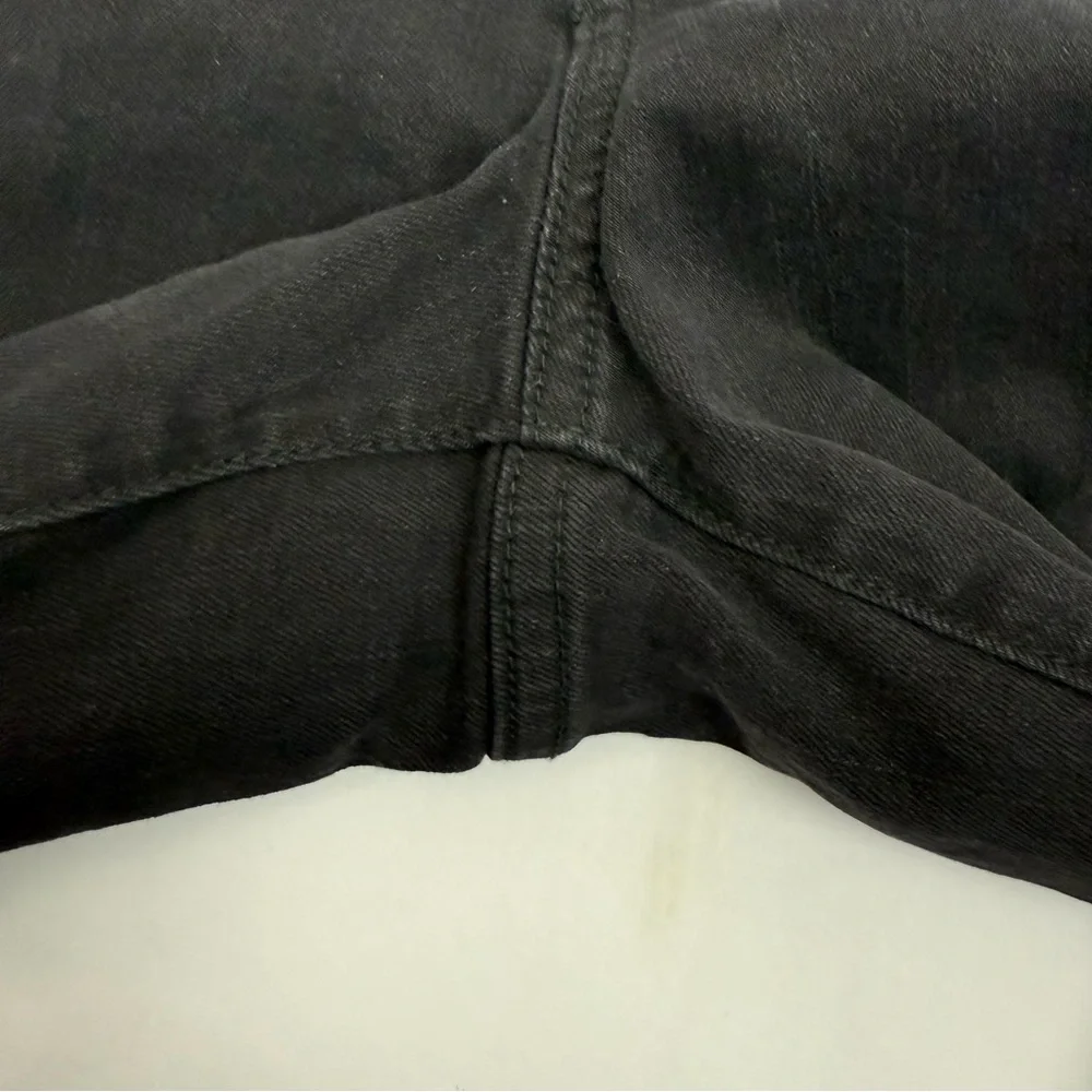 Universal Standard Katie High Rise Crossover Jeans - Broken Black - Picture 10 of 13